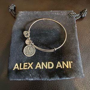 Alex and Ani "M" Bracelet